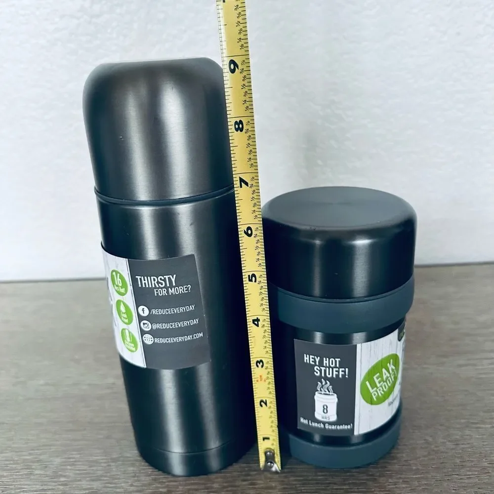 Reduce Eco Tumbler Travel Food Drink Thermos Storage Containers Set